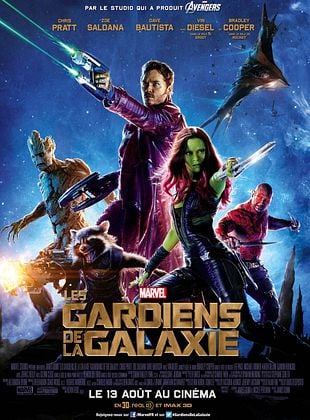 Affiche de Les Gardiens de la Galaxie